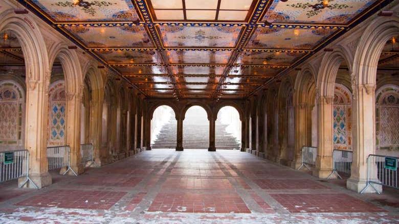 Central Park Free Walking Tour: Bethesda Terrace to Strawberry Fields (4/7)