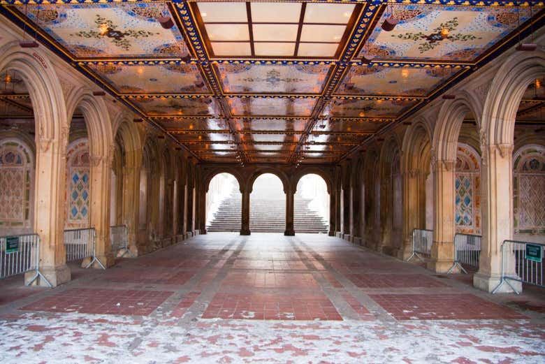 Central Park Free Walking Tour: Bethesda Terrace to Strawberry Fields (4/7)