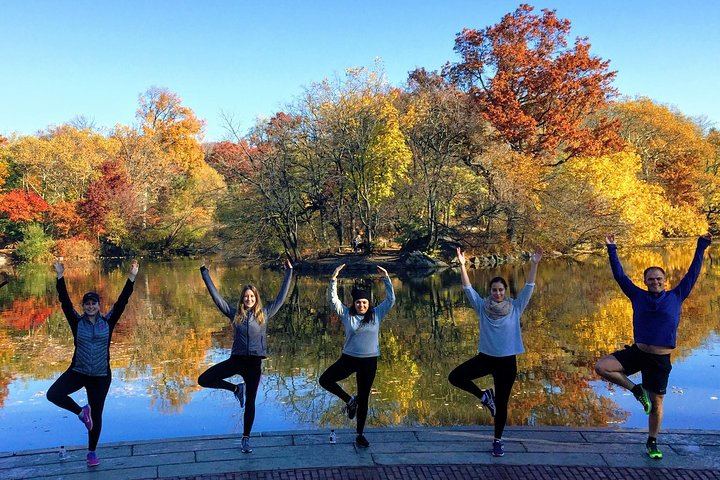 Central Park Sunrise Power Walk with Yoga Stretches (2/9)