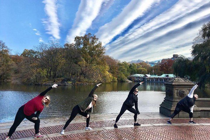 Central Park Sunrise Power Walk with Yoga Stretches (3/9)